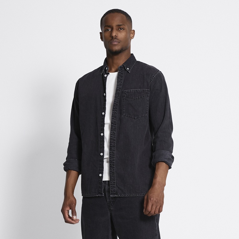Denim shirt "Dakota" Black